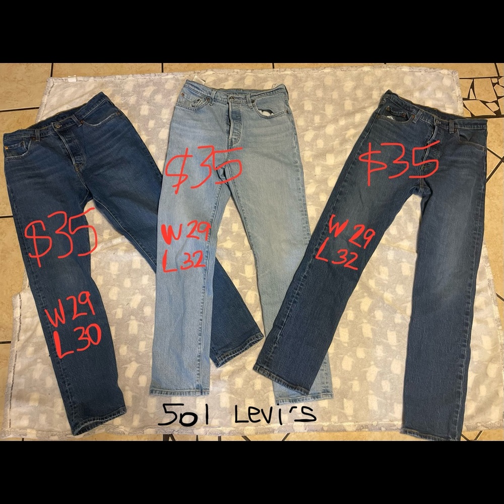 Levi 501 Jeans
